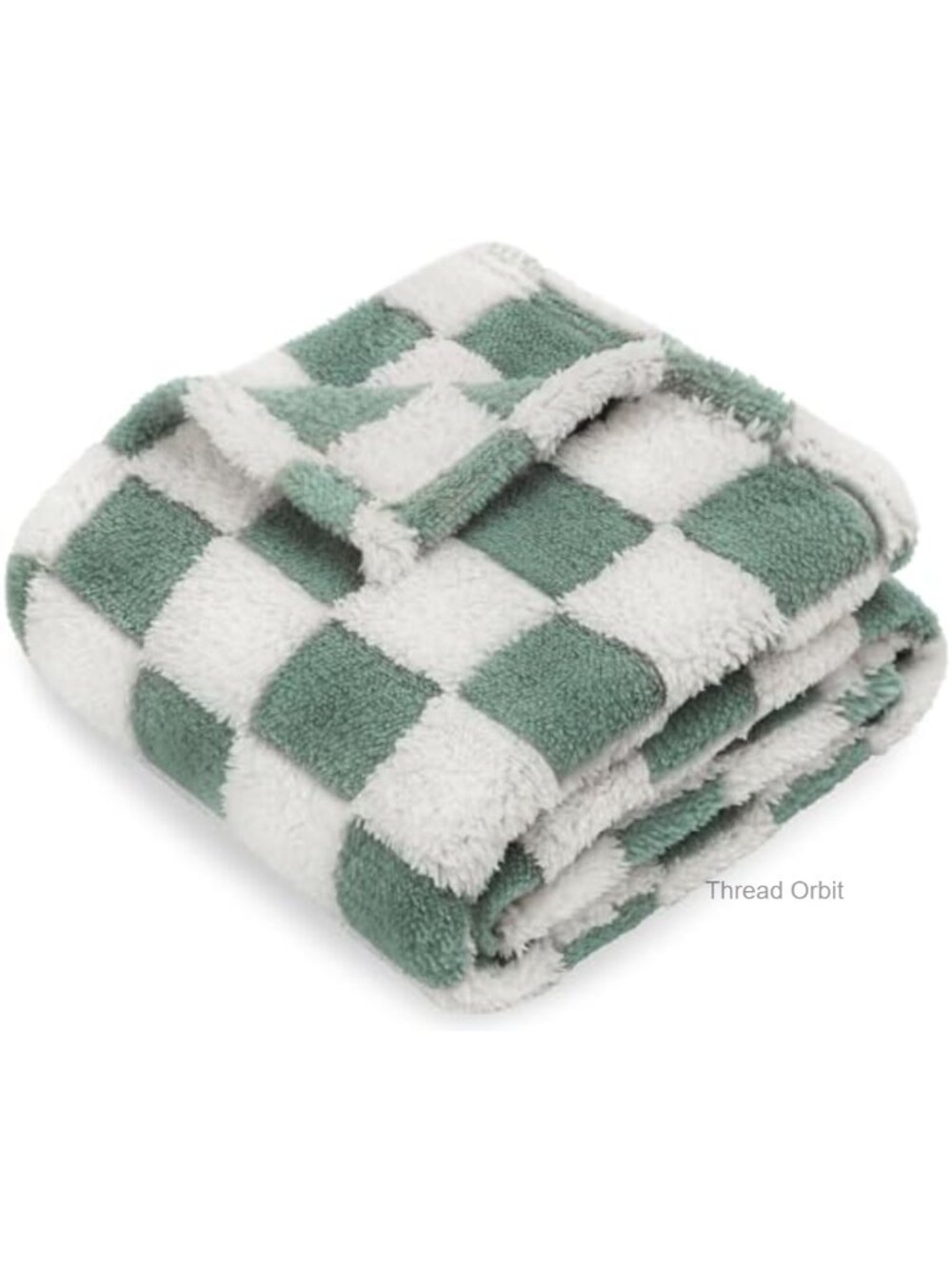 HOMRITAR Checkered Baby Blanket Boys Soft Fluffy Fleece 30x40